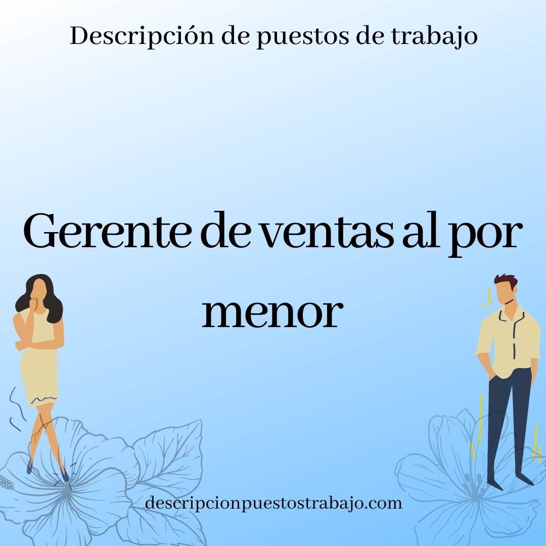 Gerente de ventas al por menor