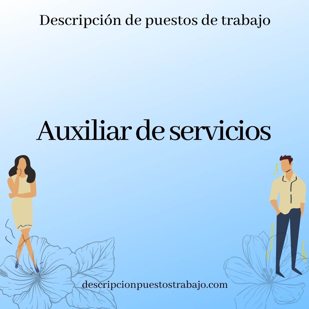Auxiliar de servicios